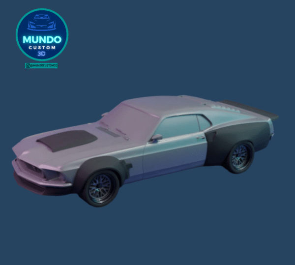 BODYKIT FORD MUSTANG 69 HOT WHEELS