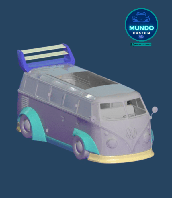 Bodykit vw kombi v1 Hot Wheels