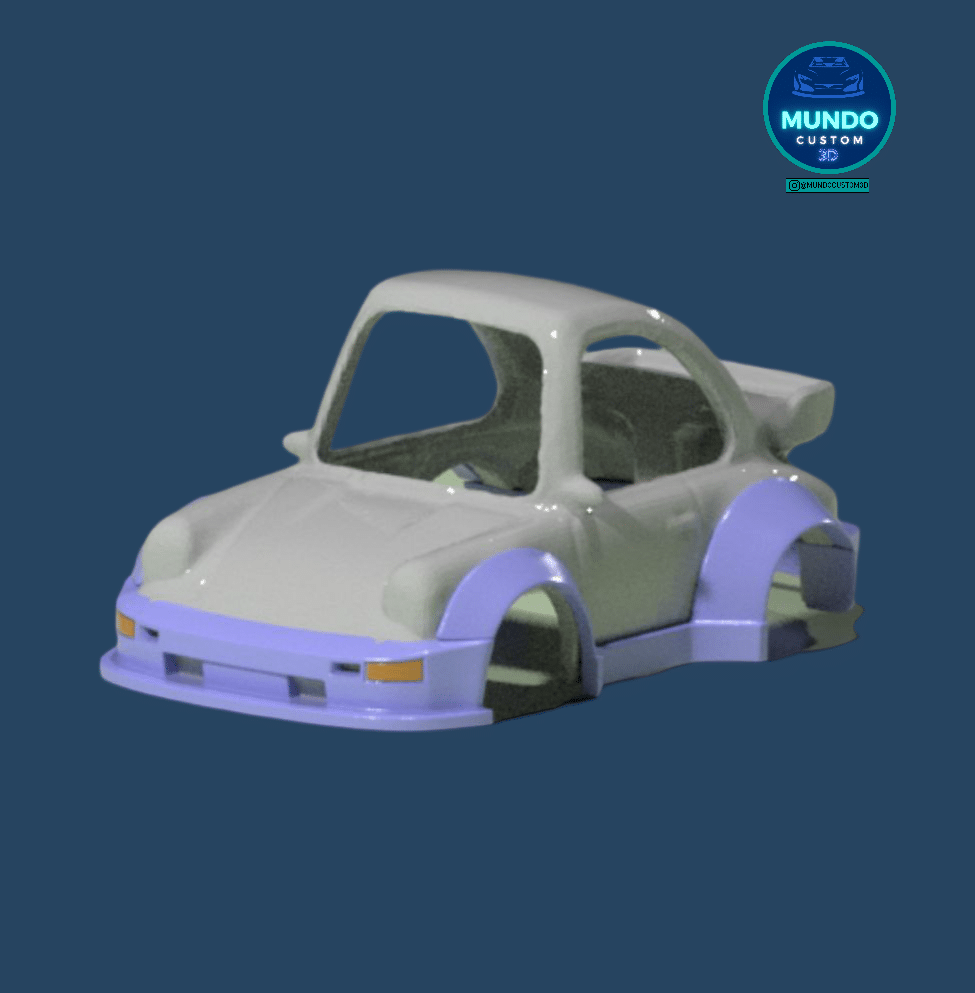 BODYKIT RWB PORSCHE TOONED HOT WHEELS - Imagen 3