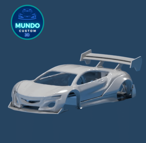 Bodykit de resina para Acura NSX '17 Hot Wheels: ¡La pieza que faltaba en tu colección!