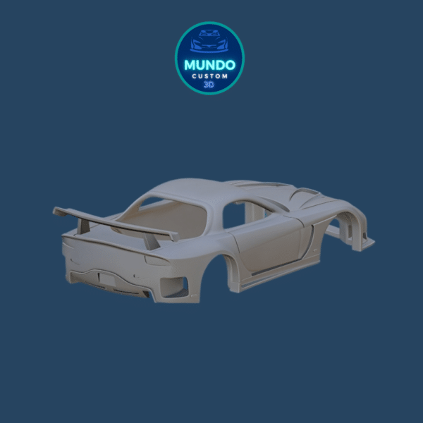 BodyKit Veilside Fortune en Resina para Mazda RX7 Hot Wheels - Imagen 3