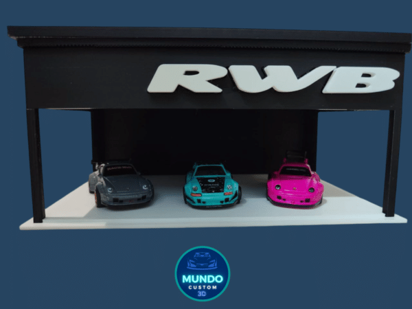 RWB CAR DEALER DIORAMA 1/64 - Imagen 2