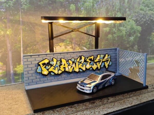 Diorama Hot Wheels 3D "Graffiti Scene" - Imagen 5