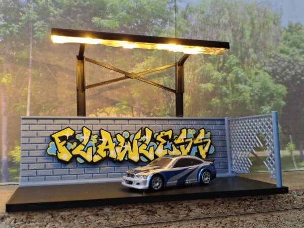 Diorama Hot Wheels 3D "Graffiti Scene" - Imagen 4