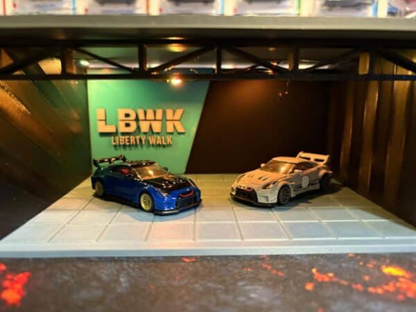 ¡Diorama Liberty Walk 3D: El Escenario Perfecto para tus Miniaturas!