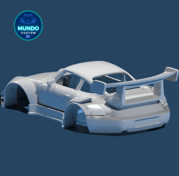 Bodykit RWB Porsche 993 Hot Wheels - Imagen 2