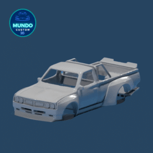 Bodykit de Resina para Datsun 620 Hot Wheels: ¡Dale un Look Radical a tu Mini Camioneta!