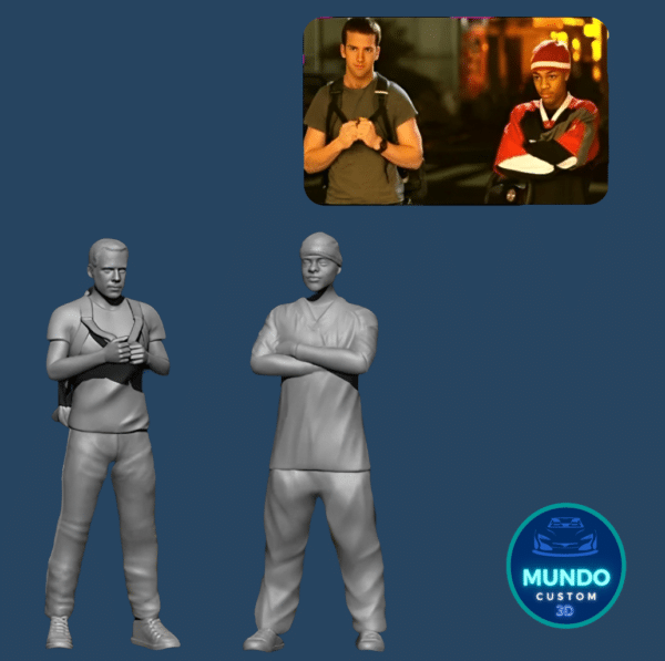 Mega Pack de Figuras de Resina sin Pintar de Fast and Furious en Escala 1/64 - Imagen 5