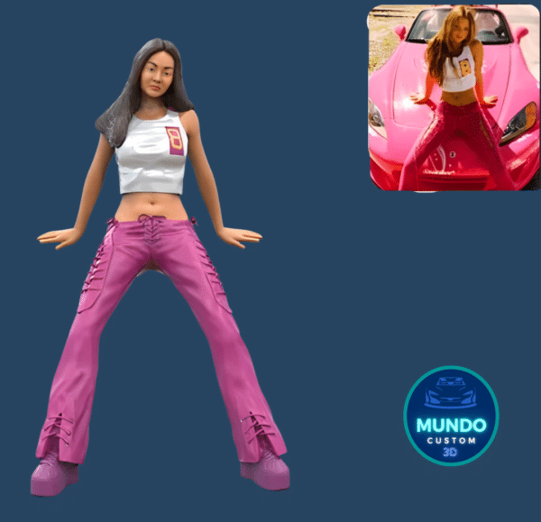 Mega Pack de Figuras de Resina sin Pintar de Fast and Furious en Escala 1/64 - Imagen 6