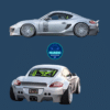 Bodykit OTT Porsche Cayman Hot Wheels - Imagen 3