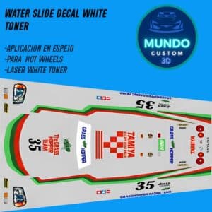 Decals TMY para Nissan R34 Hot Wheels