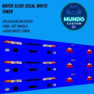 Decals faros Mitsubishi lancer 6 para Hot Wheels