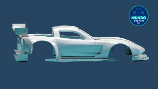 Transforma tu Hot Wheels Corvette C6 con el Bodykit de Resina Definitivo - Imagen 2