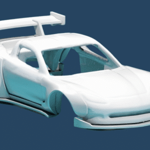 Transforma tu Hot Wheels Corvette C6 con el Bodykit de Resina Definitivo