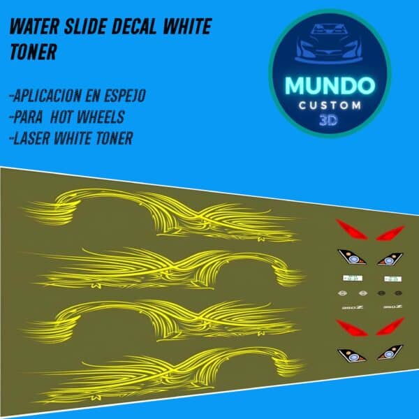 Decals Fast Nissan 350z Hot Wheels