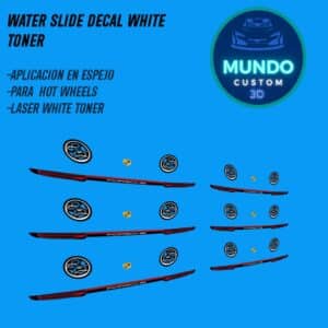 Decals Faros Porsche 911  992 Hot Wheels