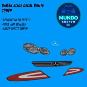 Decals Faros Mercedes CLK Hot Wheels
