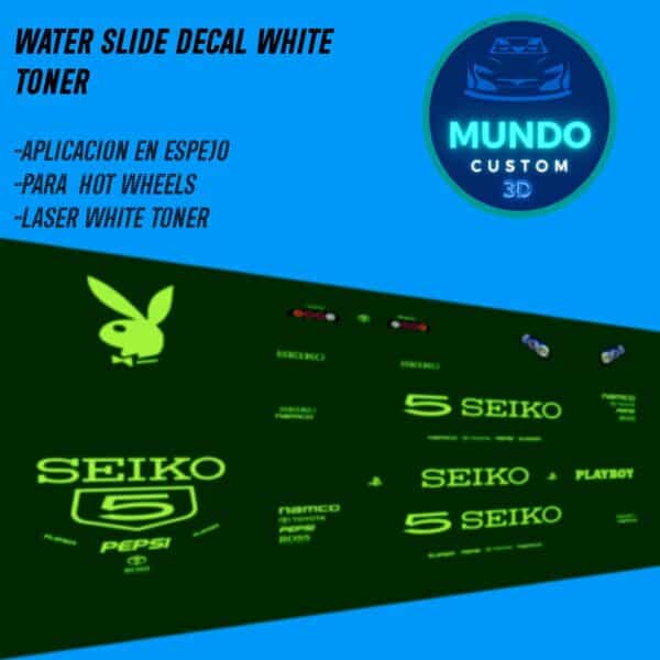 Decals SeiK Toyota Supra MK4 Hot Wheels