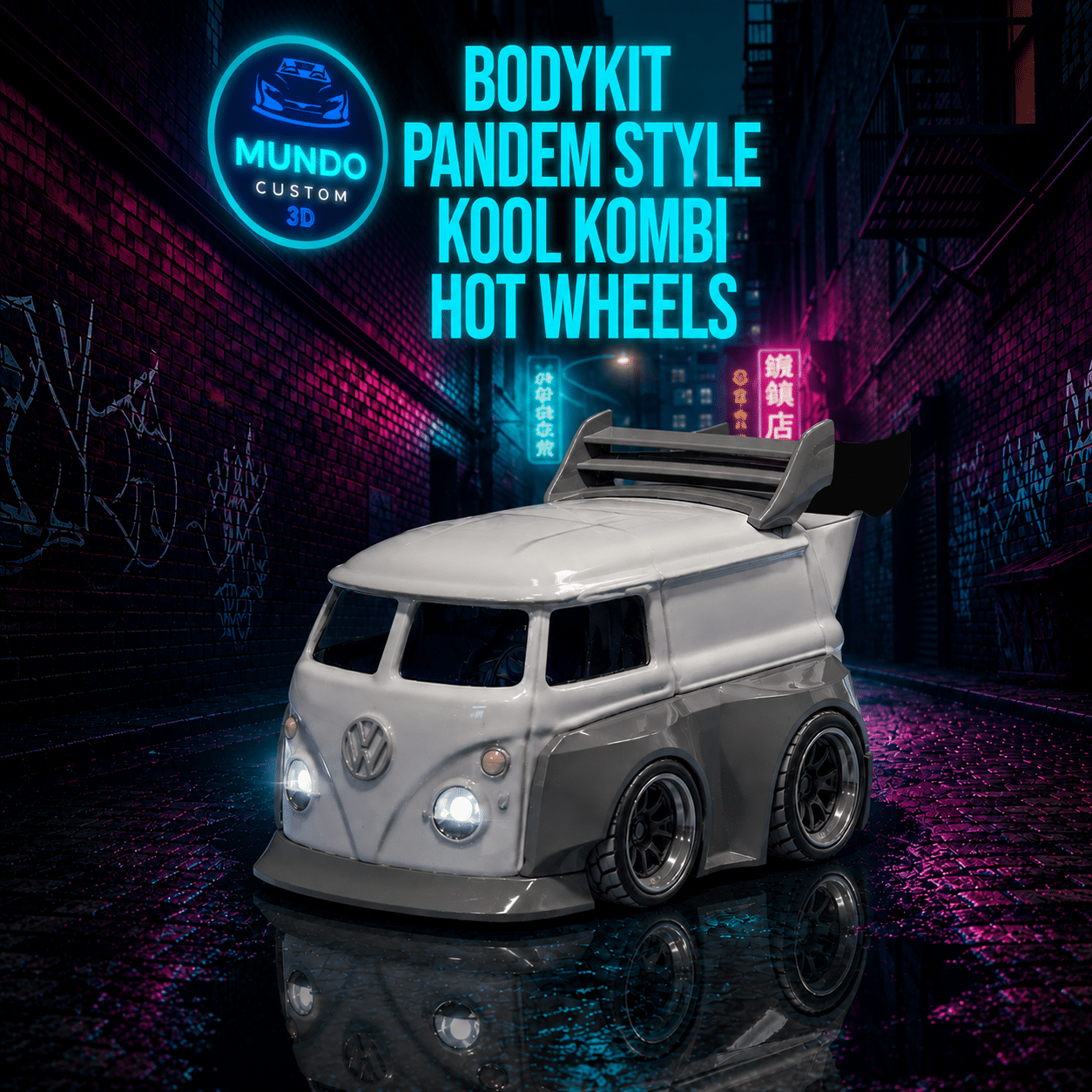 Bodykit Pandem kool Kombi Hot Wheels