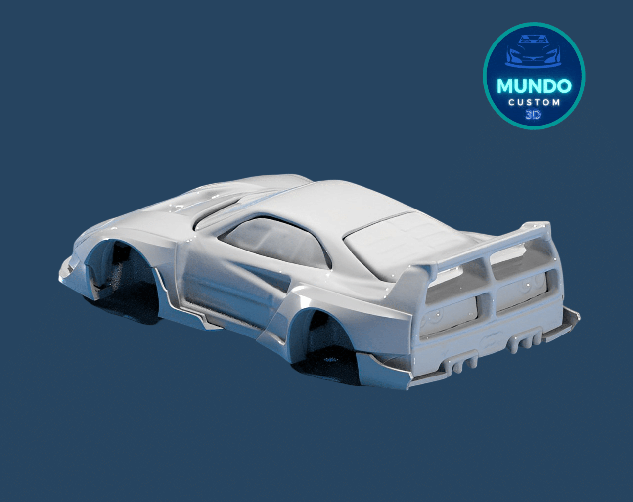 Bodykit de Resina "Pandem Style" para tu Hot Wheels Ferrari F40 Competizione - Imagen 2