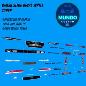 Decals Faros Variados Hot Wheels