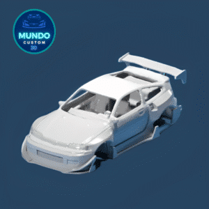 Bodykit de Resina Honda CRX Hot Wheels 1/64 - Widebody JDM Custom