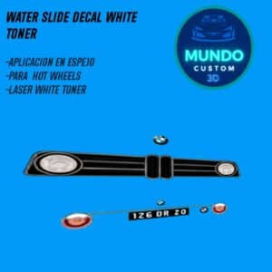 Decals de Faros con Tinta Blanca para BMW 2002 Hot Wheels
