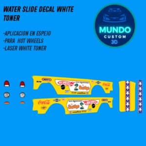 Decals The Snake Tinta Blanca Chevy Gasser 55 Hot Wheels