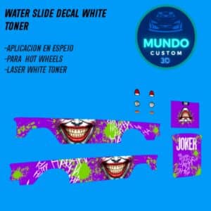 Decals Joke Tinta Blanca Chevy Gasser 55 Hot Wheels