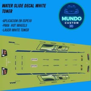 Decals con Tinta Blanca para Mitsubishi Lancer Evolution VII | Fast & Furious