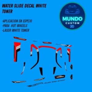 Decals Tinta Blanca Audi RS6 Avant Hot Wheels 1/64 Custom Detailing