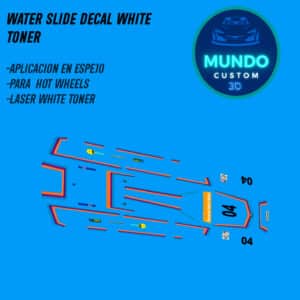 Decals Tinta Blanca BMW 3.0 CSL Hot Wheels 1/64 - M-Performance Custom