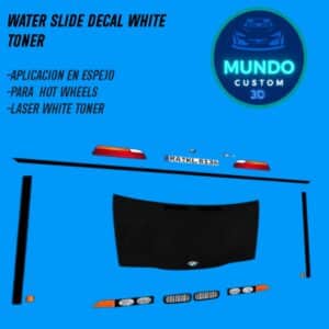 ecals Faros Tinta Blanca BMW M3 E36 Hot Wheels 1:64 - Custom Detailing Kit"