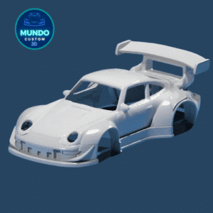 Transforma tu Colección: El Bodykit RWB Definitivo en Resina para Porsche 993 GT2 Hot Wheels