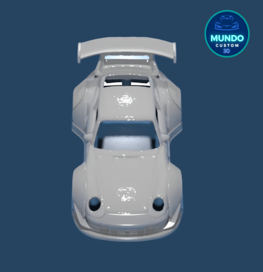 Transforma tu Colección: El Bodykit RWB Definitivo en Resina para Porsche 993 GT2 Hot Wheels - Imagen 3