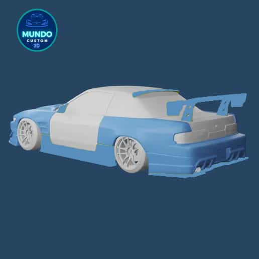Bodykit Original Labo Nissan Silvia S13 Hot Wheels - Imagen 2