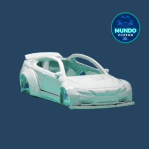 Bodykit LBWK Liberty Walk BMW M4 Hot Wheels 1/64 - Custom Widebody Resin Kit"