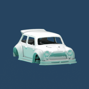¡PEQUEÑO GIGANTE! Bodykit de Resina para Morris Mini Hot Wheels Estilo Widebody Extremo