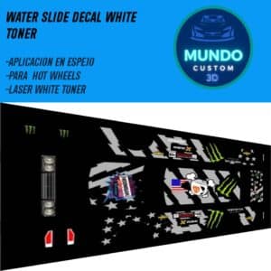 Decals Gymkhana Energy Tinta Blanca Datsun 510 Wagon Hot Wheels 1/64 - Custom Drift Kit