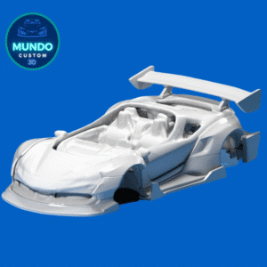 Bodykit Plug & Play Ferrari SF90 Hot Wheels 1/64 - Resin Custom Kit Widebody