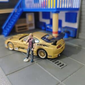 Figura de Resina 1/64: Smokey  (... Secret) – Pintada a Mano (Hot Wheels,Matchbox,Mini GT...)