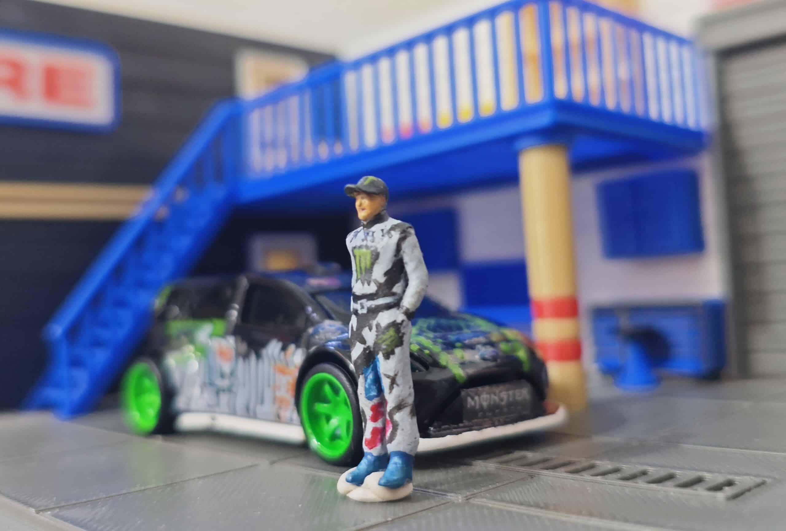 Figura de Resina "Ken" (Escala 1/64) – Pintada a Mano para Dioramas (Hot Wheels,Matchbox, Mini GT...) - Imagen 4
