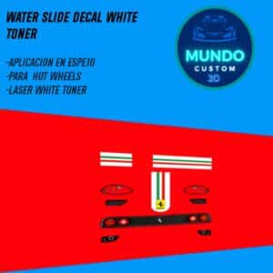 Decals Faros con Tinta Blanca para Ferrari 360 Modena (Hot Wheels 1:64)
