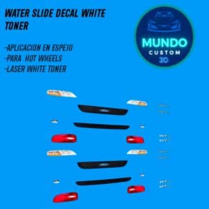 Decals Faros con Tinta Blanca Real: Ford F-150 Lightning (Hot Wheels 1:64)