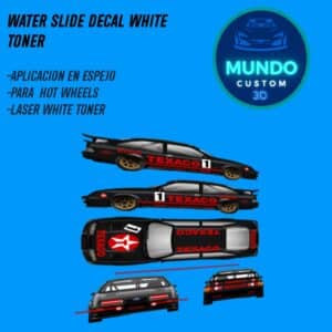 Calcas "Texac" con Tinta Blanca Real: Ford Sierra (Hot Wheels 1:64)
