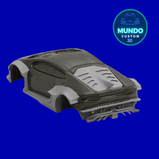 Kit de Conversión "Twin Turbo" en Resina: Potencia Extrema para tu Lamborghini Huracán Hot Wheels - Imagen 3
