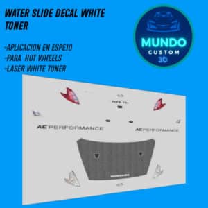¡Homenaje a la Saga! Decals "Bryan Fast" con Tinta Blanca Real: Nissan 370Z (Hot Wheels 1:64)