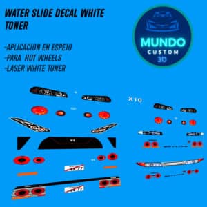 ¡La Mirada del Godzilla! Set de Decals Faros Variados: Familia Nissan Skyline (Hot Wheels 1:64)