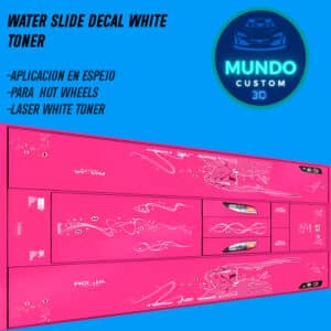 Calcas "Suki" con Tinta Blanca Real: Honda S2000 (Hot Wheels 1:64)