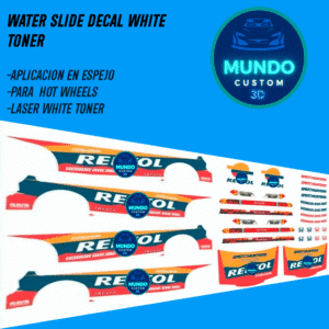 Decals "RPSL-PERFORMANCE" en Tinta Blanca: El Estilo Técnico Definitivo para tu Honda Civic EF